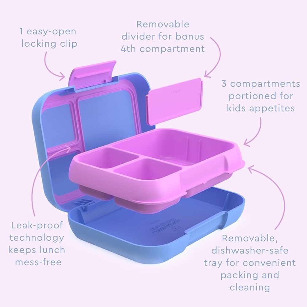 Bentgo Pop - Leak-Proof Lunch Box & Removable Divider for Ages 8+ & Teens. - Picture 2 of 15